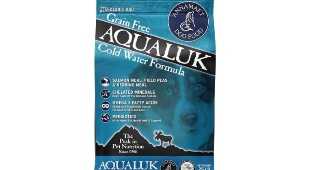 Annamaet Grain-Free Aqualuk Cold Water Fish Formula Dry Dog Food