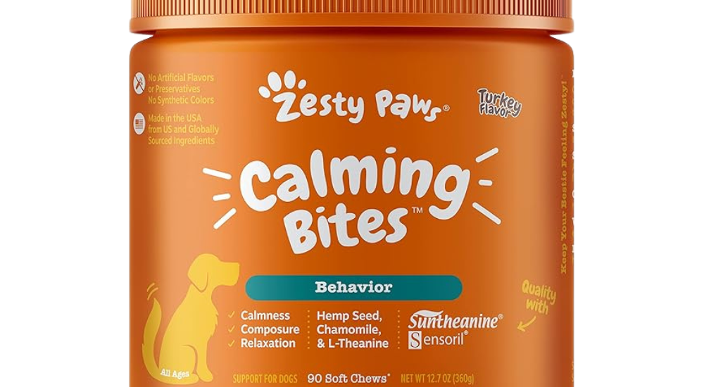 Zesty Paws Calming Bites photo