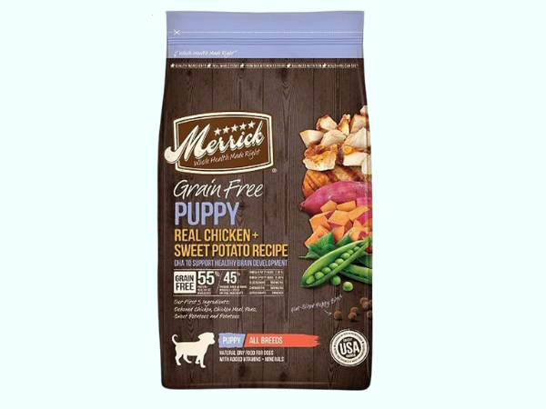 Merrick Grain Free Real Chicken & Sweet Potato Recipe Dry Puppy Food photo